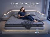 Levitex Queen Mattress 25 cm Hybrid Pocket Spring with 4cm Egg Crate Foam for Deep Sleep Bamboo MATTRESS-LV-LUMINA-25-Q