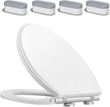 Premium Elongated Toilet Seat with Toilet Seat Bumpers V1258-DP02-C-839