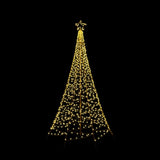 Jingle Jollys Solar Christmas Tree 2.1m 320 LED Net Lights Xmas Trees Decoration XMAS-FAIRY-SOLAR-NET-7FT-WARM