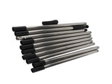 Paint Roller Extension Pole Stainless Steel 13.1FT 10 Segmented Detachable Pole with Tapered Adapter V1294-YM0901-3114250072311