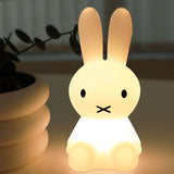Cute 3D Night Light Anime Cartoon Bunny Eye Protection Rechargeable Desk Lamp Bedroom Children V1369-AZ3-W-04164