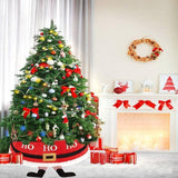 Christmas Tree Collar, 48 Inch Christmas Tree Ring, Foldable Christmas Tree Skirt V1263-JX-1609