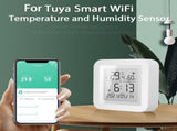 1Set Wifi Thermometer with Usb Cable for Tuya Smart Wifi Thermometer Hygrometer Indoor Room Digital V1189-LWWAL-20260327-04117