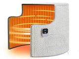 Under Desk Heater, 150W Quiet Foot Warmers for Feet with Detachable Foot Heating Pad, Graphene V1197-JD-042001