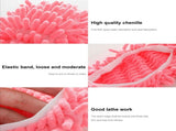 10Pcs Mop Slippers for Floor Cleaning Removable Mop Head Shoes Cover Microfiber Mops Shoes Dust Hair V1294-YM0715-10326938