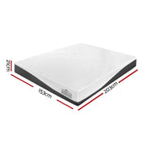 Giselle Bedding Memory Foam Mattress Bed Cool Gel Non Spring 21cm Queen FOAM-MFM-H021-Q