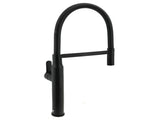Matt Black Kitchen Sink Basin Mixer 360 Swivel Faucet Tap Pull Out Spout WELS V1233-KRD506B