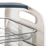 Four Layers Dish Preparation Plate Drawer Design Plastic Vegetable Preparation Kitchen Storage V1294-YM3118220256713-0421