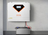 Hybrid Solar Inverter, 3500W, All in One Pure Sine Wave Power Inverter Charger, 220V AC, with V952-LWGPNKYTJ230DIY24V7