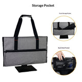 Travel Carrying Case for 27" LCD Screens and Monitors, With Padded Velvet Lining, Protective Monitor V1192-AZ-W-0881