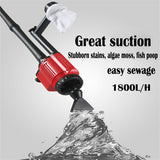 7-in-1 Aquarium Sand Washer Upgrade AU Plug / 15W 66LED RGBW Aluminum Shell Stand Light V201-BCJHDHLYG118
