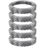 Razors, 246 ft Razor Barbed, 5 Rolls Razor Fencing Razor Fence, Razor Ribbon Barbed V952-JSSWDPCS250YXWEIKV0