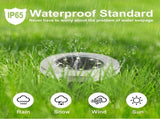 16 Pack Solar Ground Lights, Waterproof In-Ground Landscape Lights for Garden Paths, Lawns, Patios V1189-LC-AMZ-00220