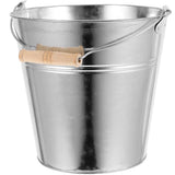 Metal Pail for Flowers Rustic Flower Bucket Gardening Plant Decor 1Pack V1370-AZ4-14804
