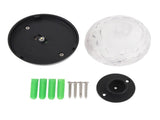 4pcs Solar Wall Light Water Resistant Automatic Light Sensor Solar Up Down Wall Light for Outdoor V1294-YM0901-3119240139711