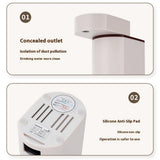 Instant Hot Water Dispenser Mini Portable Water Heater 2000W 3 Seconds Fast Heating Milk Tea Coffee V1107-122-55760-WHT