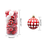 6cm Christmas Ball Ornaments 30 Pieces Of Shatter Proof Christmas Tree Ornaments for 2021 Xmas V1294-YM0523-10317019