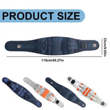Blue Wireless Waist Massager Y9-A Heating Support Red Light Rechargeable, Portable Back Massage V1192-AZ-W-26708