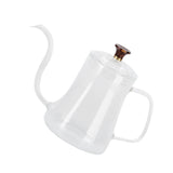 Glass Coffee Pot Swan Neck Thin Mouth Kettle HandMade Coffee Maker Pour Over Kettle V1294-YM0714-3118210220212
