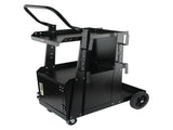 Welding Cart, 2-Tier Heavy Duty Welder Cart with Anti-Theft Lockable Cabinet, 265LBS Weight V952-ECDCHJTC265LB8FATV0