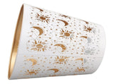 Lamp Shade Iron Sun Moon Star Pattern Hollow Out Carved Table Lamp Cover for E27 E26 Light Bulbs V1294-YM0901-3119240085311
