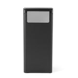 Cefito 30L Commercial Trash Can with Lid Front Push Flap Rubbish Bin Black RB-C-PRESS-30L-BK