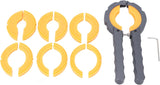 Watch Bezel Ring Remover Kit, Professional Glass Lens Replacement Protective Cover Removal Tool for V1259-DP01-A-806