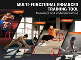Plyometric Jump Boxes, 12/18/24 Inch Plyo Box, Platform and Jumping Agility Box, Anti-Slip Fitness V952-TXTD12YC18YCTKAZTV0