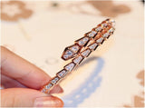 Bracelet Snake Shape Adjustable Bangle Fashion Classic Style Male Lady Couple Wedding Party Gift V1188-WTJ-LZZ-01680