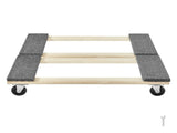 Furniture Dolly, 454kg Each Load Capacity, 2 Packs, 457.2x762mm, 8x76mm PP Swivel Casters, Heavy V952-WGC1830INCHMZV40OV0