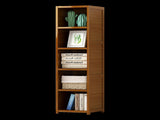 Bamboo 5-Shelf Bookcase Tall Display Storage Rack Stand for Living Room, Bedroom, Office or Home V63-838221
