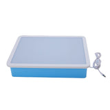 USB Sand Painting Light Box 3 Colors 10 Brightness Levels Portable LED Sensory Light Table for Kids V1294-YM0901-3117260029011