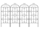4 Packs Metal Garden Trellis for Climbing Plant Support 71x20 in Rustproof V952-HPJHX4JTH71WYJPT6V0