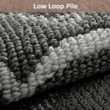 Door Mat Non Slip Washable Absorbent Entryway Rug for Home Garage Kitchen Laundry Room, Dark Grey, V1237-ZY-924-044
