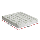 Giselle Bedding Pillowtop Mattress Topper 7.5cm Thick Bamboo Pad for Back Pain Relief Washable TOPPER-BAM75-K