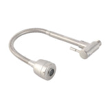 Sink Faucet G1/2 In 360&deg Swivel Wall Mounted Stainless Steel Single Handle Faucet for Kitchen V1294-YM0901-H34417US