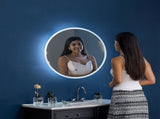 70cm LED Wall Mirror Bathroom Mirrors Light Decor Round V63-833751
