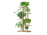 5-Tier Display Shelf Flower Pots Rack Plant Stand Potting Ladder Planter Stand Heavy Duty Storage V1294-YM0901-H38345G