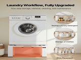 Laundry Pedestal, 305 mm Height, Washer and Dryer Pedestals with 544 kg Weight Load Capacity, V952-BXGKSSZJBDL1KFCCH001V0