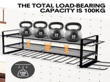 Power Tool Organizer Wall Mount 7 Drill Holder 3 Layer Heavy Duty Metal for Drill Plier Hammer Rack V985-POWERTOOLORGANIZER