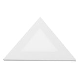 White Triangle Canvas ard for Oil Paint - Stretched Cotton Panel for Artists V1192-AZ-W-18809
