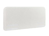 Artiss Queen Headboard for Bed Frame Boucle Fabric No-Assembly Vacuum Compressed Soft Backrest with BED-FOAM-HEAD-SOLIS-Q-WH