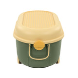 Toy Storage Box Multi Purpose Cute Duck Cover Plastic Clothes Organize Box with Wheel for Children V1294-YM0523-3117220062713