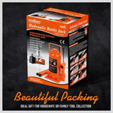 12 Ton Hydraulic Bottle Jack Car Lifter Safety Valve Caravan 4WD Heavy Duty V465-95502