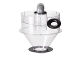 Cyclone Dust Separator, 4" Retrofit Cyclone Separator for Dust Collectors, ABS Dust Deputy With 2" V952-BDTXFCCQTJZXTEJX5V0