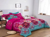 Aesthetic Glow Floral 3Piece Comforter Set with Matching Shams V745-MAB010185AJ3