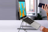 8-in 1 Laptop Stand with Docking Station USB 3.0 PD 100W 4K HDMI for MacBook V1263-JX-7601