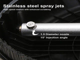 Universal 15" Pressure Washer Surface Cleaner 4000PSI Extension Nozzles Cleaning V201-QHGMMOREONE065
