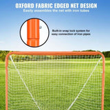 Lacrosse Goal, 1.2 mx 1.2 m Small Kids Lacrosse Net, Folding Portable Lacrosse Goal with Carry Bag, V952-ZQGQQMTJK44Y29337V0