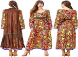 60s costume women, hippie women's dress set, 70s disco halloween outfits, hippie clothing women's V1237-ZY-203-3755